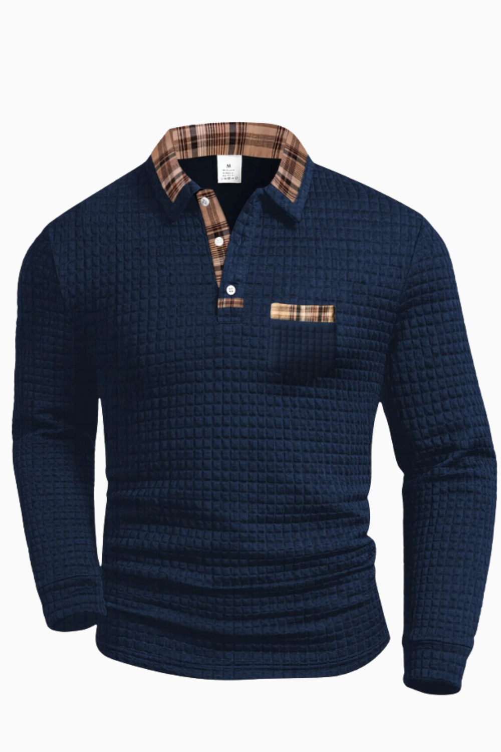 Greyson | Polo Shirt with Check Pattern