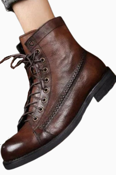 Grayson | Orthopedic Vegan Leather Winter Boots