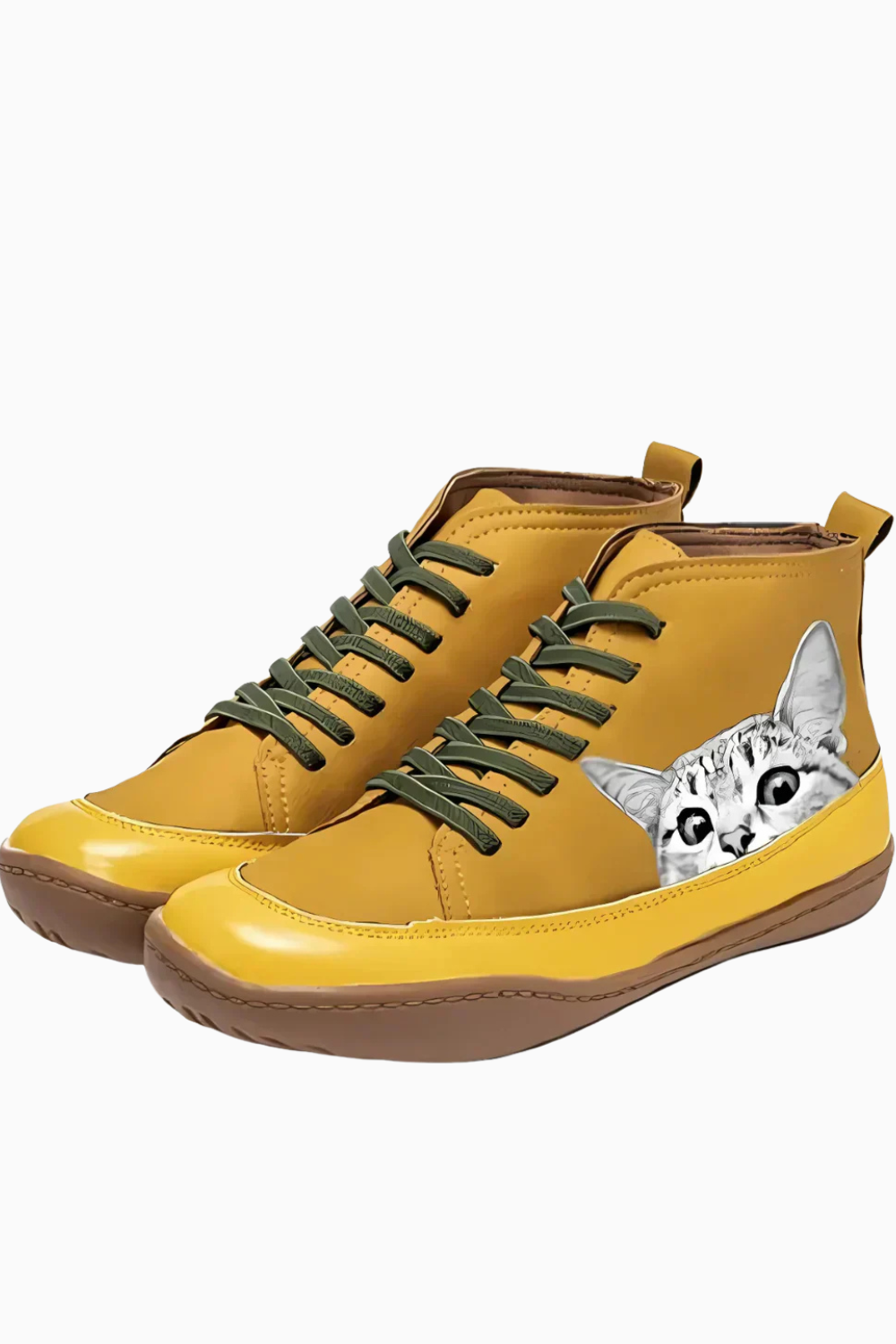Katherine | Leather Ankle Boots for Cat Lovers