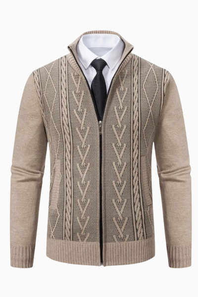 Aristo | Knit Zipper Cardigan