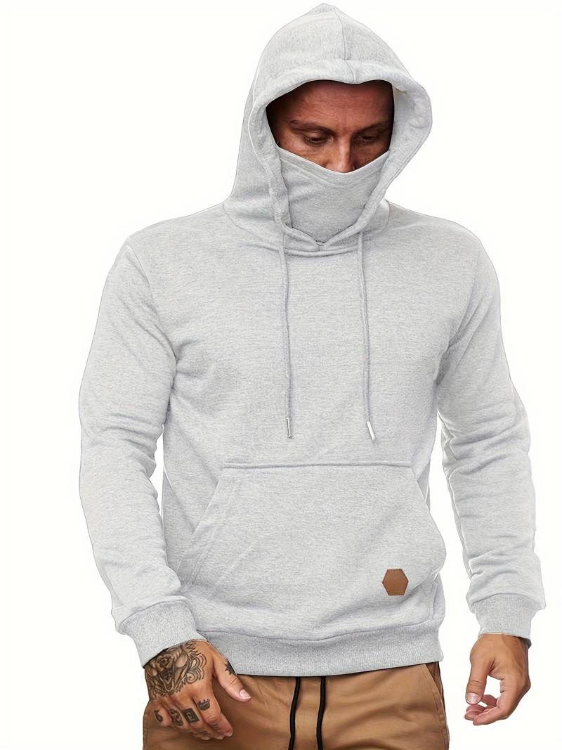 Maxim - Stylish and Comfortable Hoodie with Built-in Mask for Men