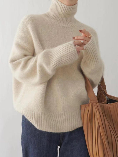 Lara™ | Cashmere Turtleneck Sweater