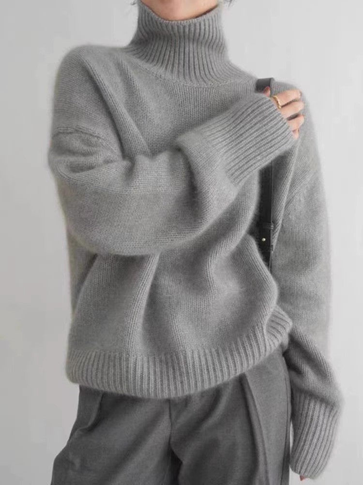 Lara™ | Cashmere Turtleneck Sweater