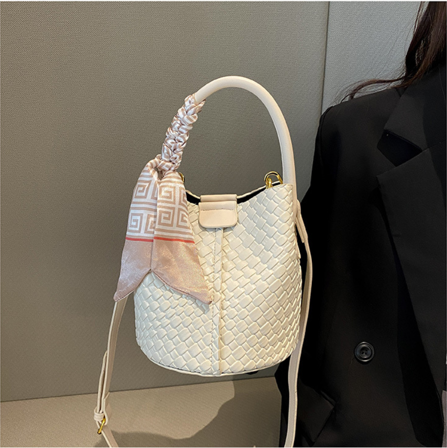 Grace™ - Elegant Woven Style Bucket Bag