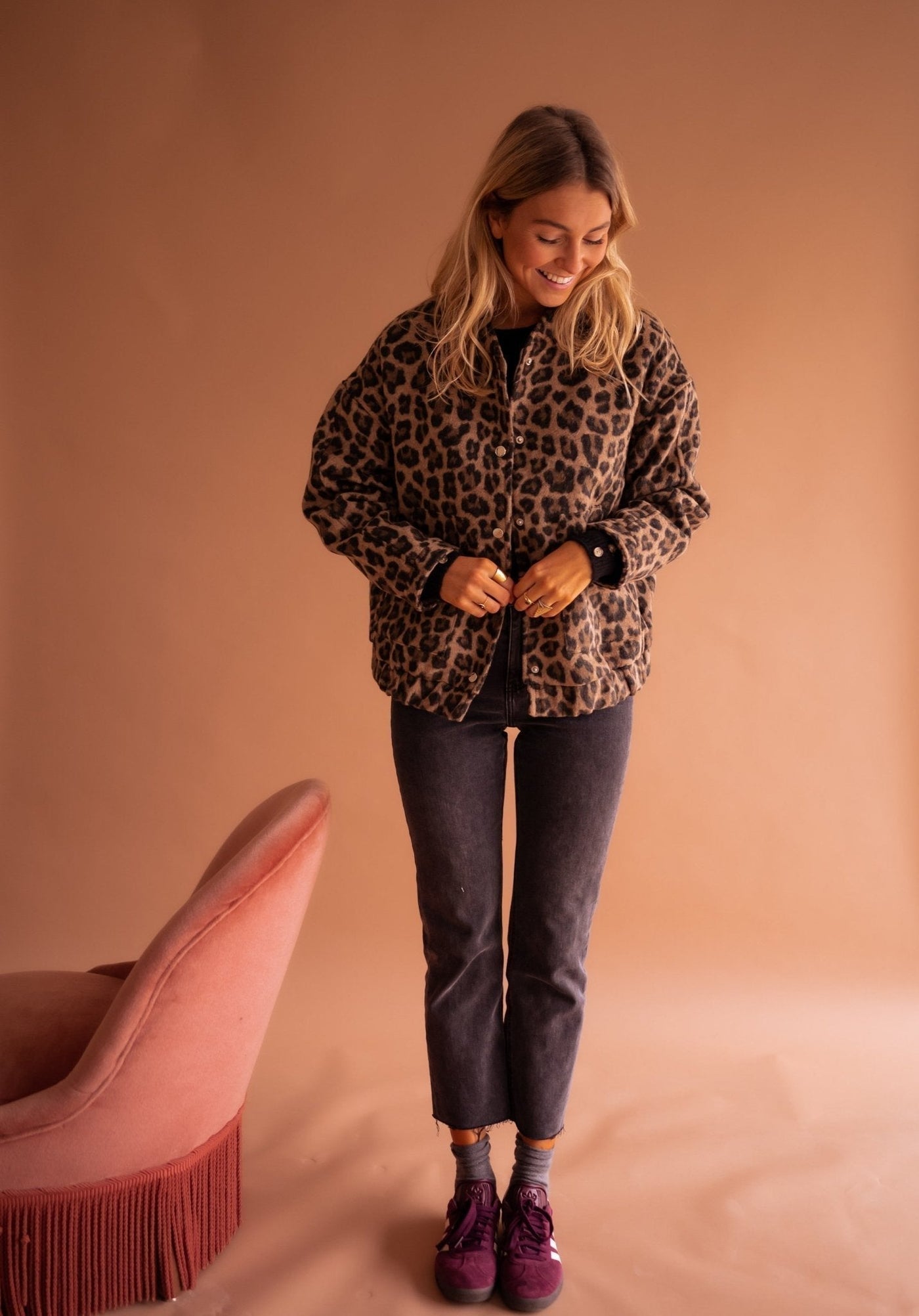 Skylar | Leopard Print Jacket