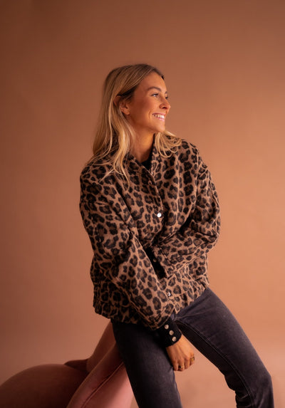 Skylar | Leopard Print Jacket