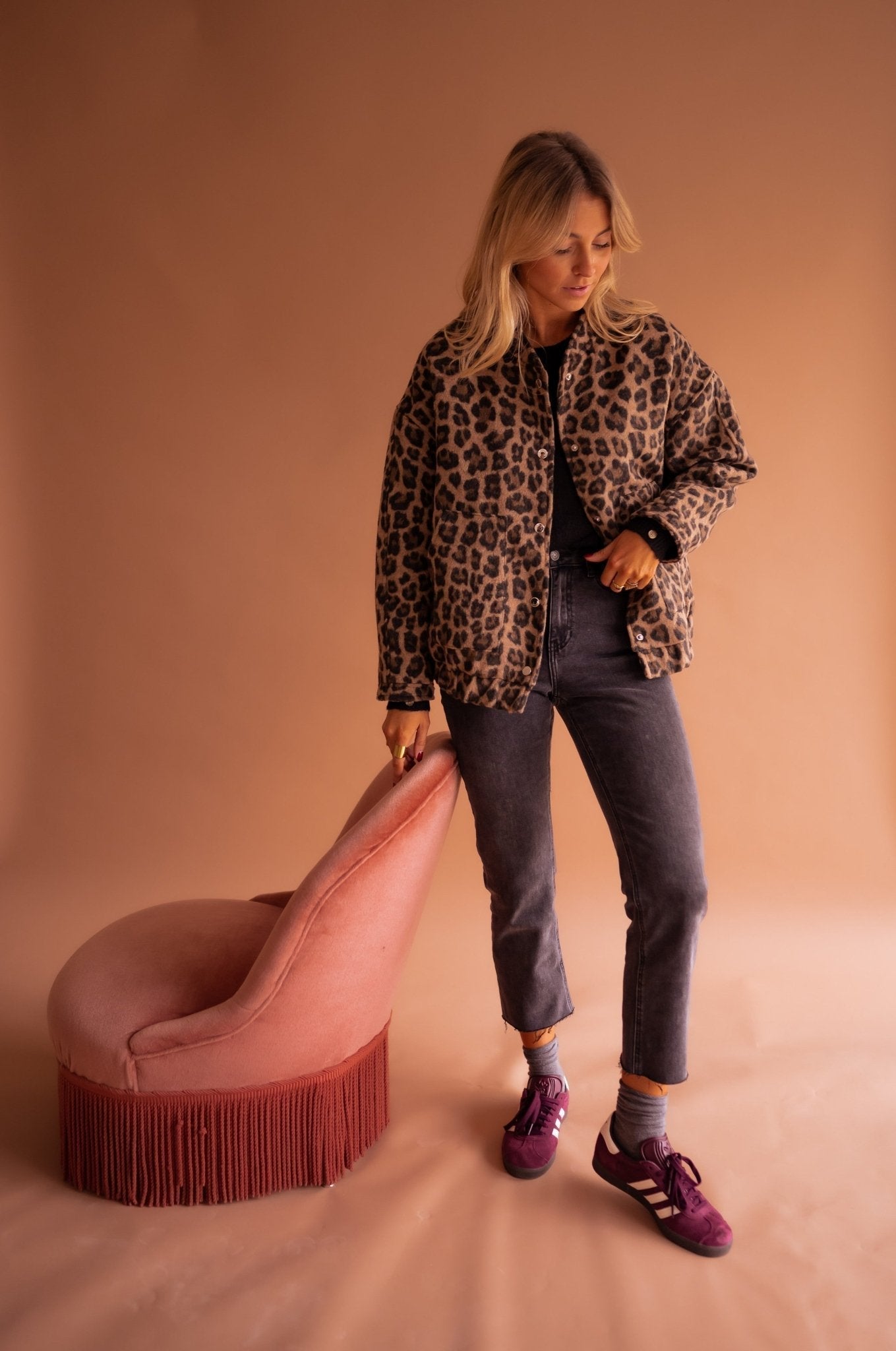 Skylar | Leopard Print Jacket
