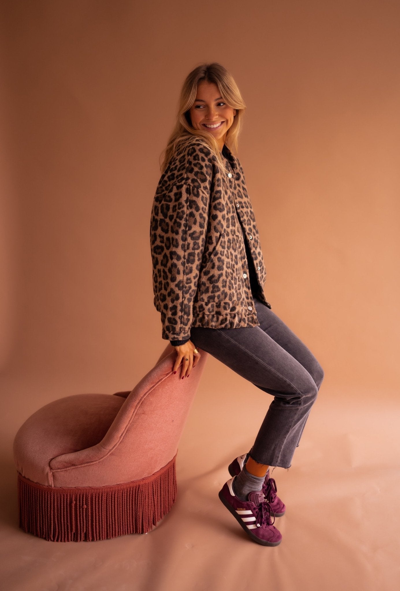 Skylar | Leopard Print Jacket