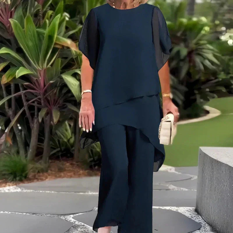 Herlene | Chic Top and Pants Set